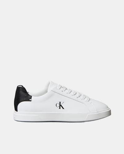 Calvin Klein — Кроссовки, кожа, белые 1