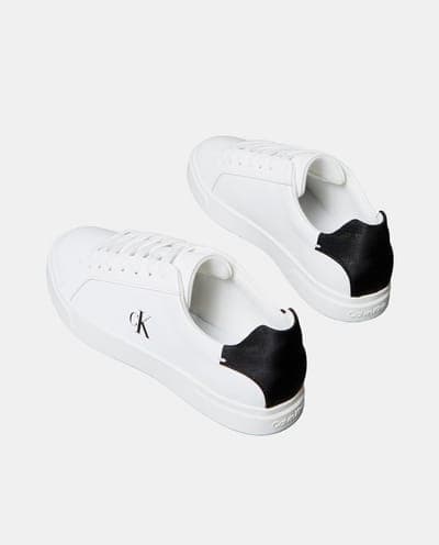 Calvin Klein — Кроссовки, кожа, белые 3