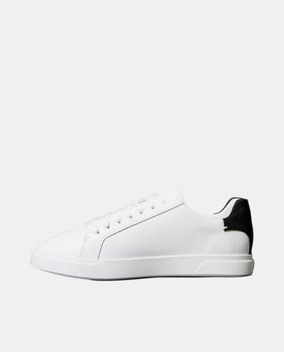 Calvin Klein — Кроссовки, кожа, белые 5
