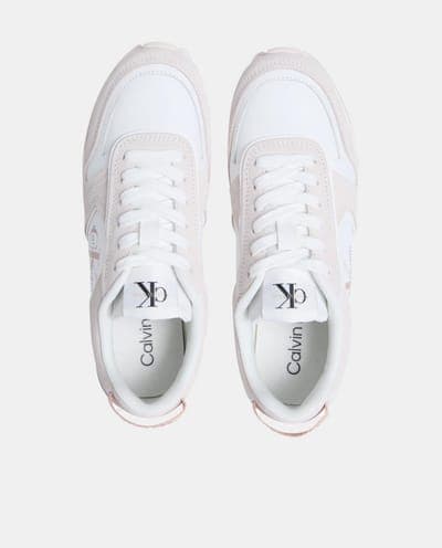 Calvin Klein — Кроссовки, кожа, белые, модель 2 3