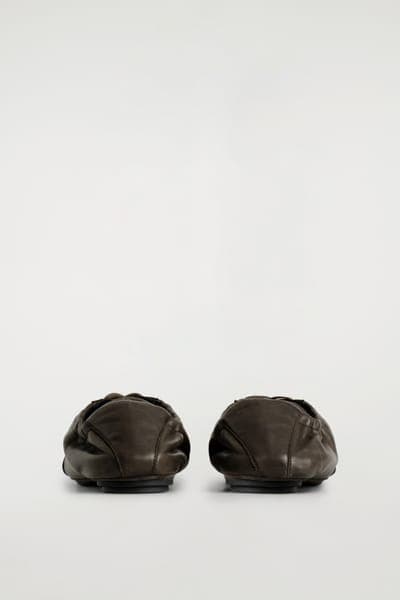 H&M — Балетки-кроссовки, кожа 3
