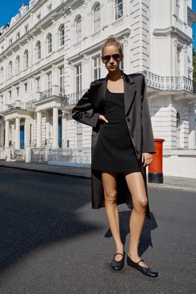 Zara — Балетки, кожа 1