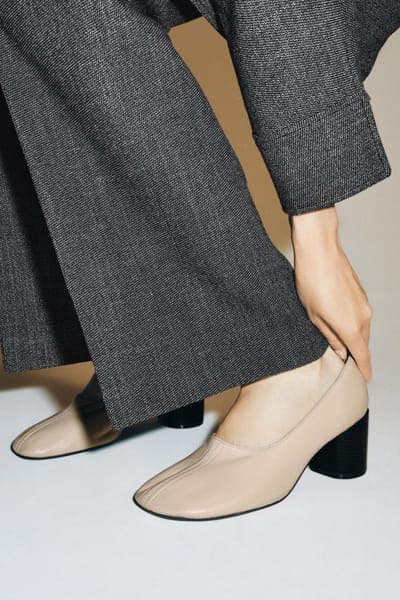 Zara — Туфли на каблуке, кожа 1