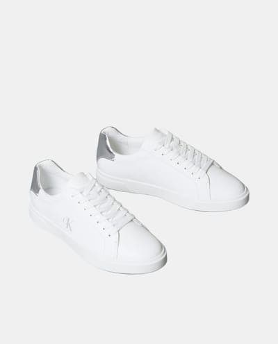 Calvin Klein — Кроссовки, кожа с металлическим отливом 2
