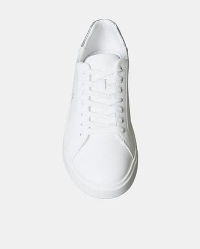 Calvin Klein — Кроссовки, кожа с металлическим отливом 4