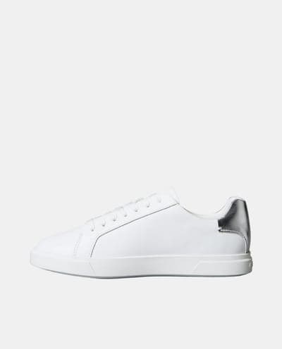 Calvin Klein — Кроссовки, кожа с металлическим отливом 5