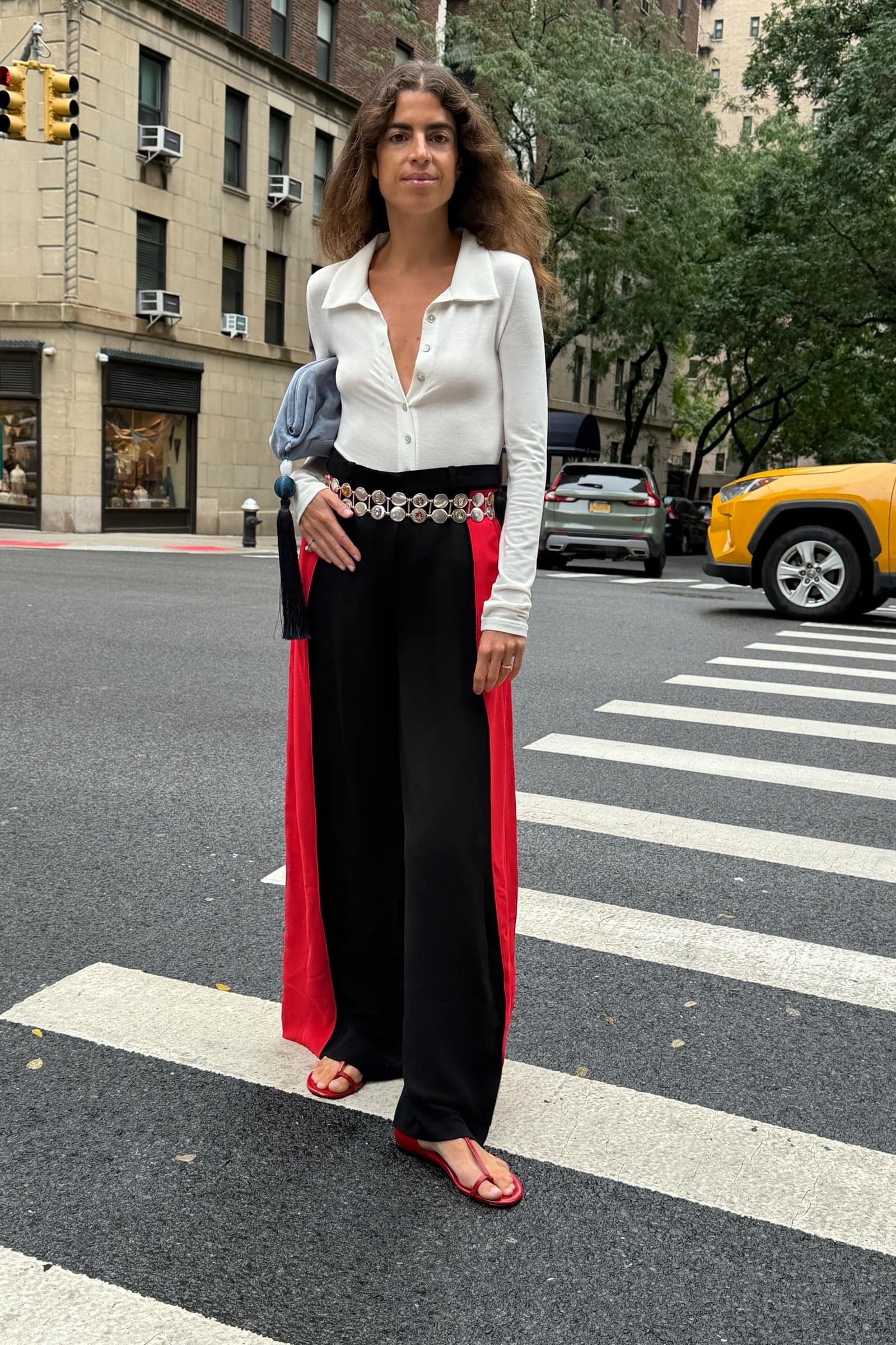 Zara — Пояс металлический с цветными камнями