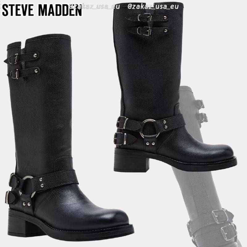 Черные ботинки Steve Madden