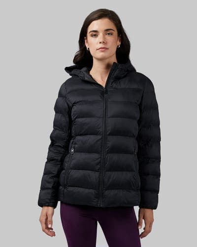 WOMEN'S LIGHTWEIGHT PACKABLE HOODED JACKET 1