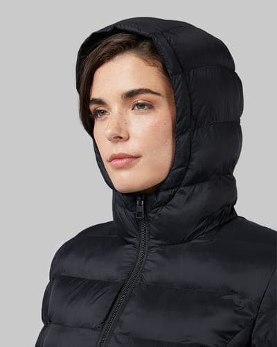 WOMEN'S LIGHTWEIGHT PACKABLE HOODED JACKET 4