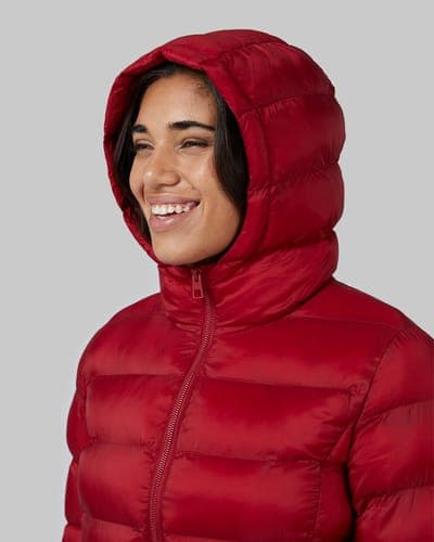 WOMEN'S LIGHTWEIGHT PACKABLE HOODED JACKET 10