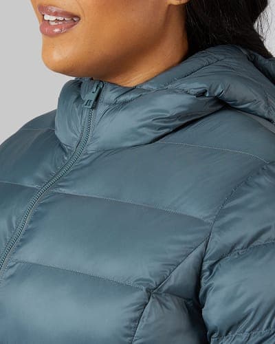 WOMEN'S LIGHTWEIGHT PACKABLE HOODED JACKET 21