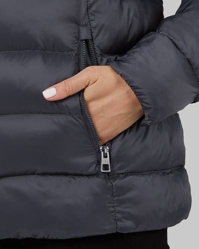 WOMEN'S LIGHTWEIGHT PACKABLE HOODED JACKET 26
