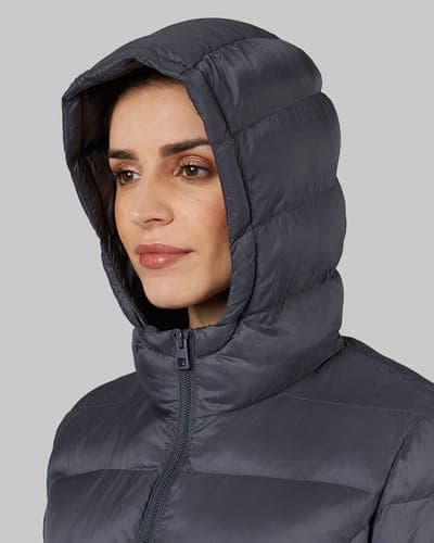 WOMEN'S LIGHTWEIGHT PACKABLE HOODED JACKET 28