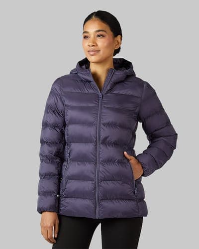 WOMEN'S LIGHTWEIGHT PACKABLE HOODED JACKET 37
