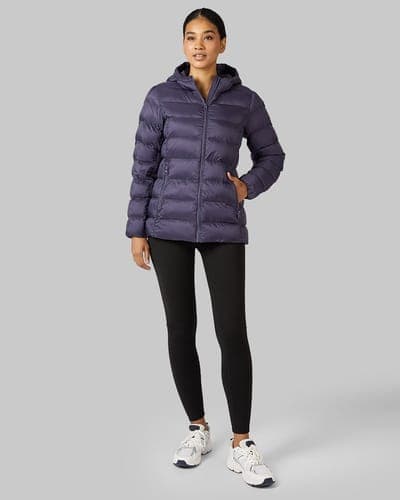 WOMEN'S LIGHTWEIGHT PACKABLE HOODED JACKET 42