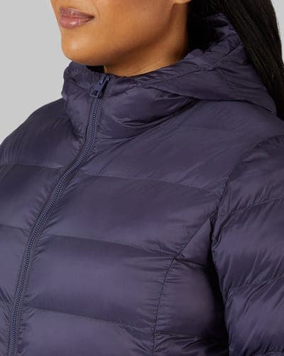 WOMEN'S LIGHTWEIGHT PACKABLE HOODED JACKET 45