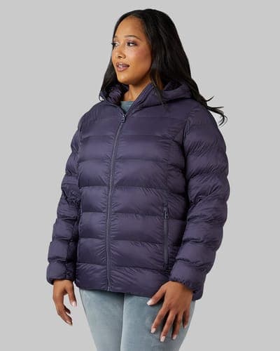 WOMEN'S LIGHTWEIGHT PACKABLE HOODED JACKET 43