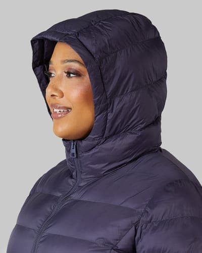 WOMEN'S LIGHTWEIGHT PACKABLE HOODED JACKET 46