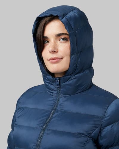 WOMEN'S LIGHTWEIGHT PACKABLE HOODED JACKET 52