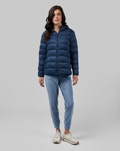 WOMEN'S LIGHTWEIGHT PACKABLE HOODED JACKET 54