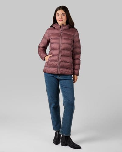 WOMEN'S LIGHTWEIGHT PACKABLE HOODED JACKET 60