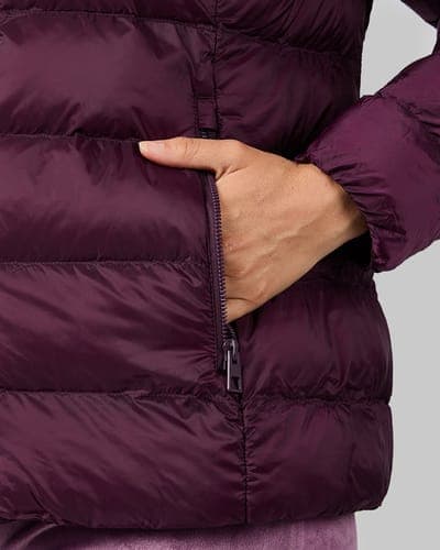 WOMEN'S LIGHTWEIGHT PACKABLE HOODED JACKET 62