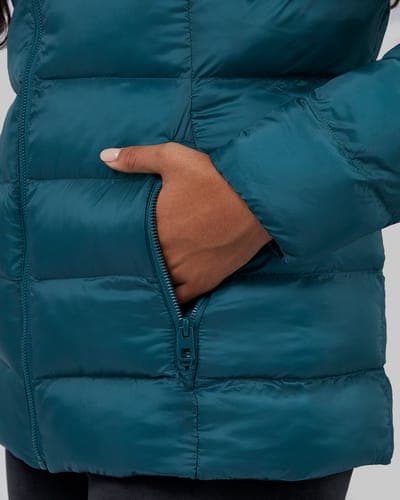 WOMEN'S LIGHTWEIGHT PACKABLE HOODED JACKET 68