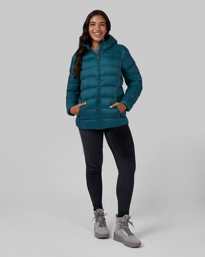 WOMEN'S LIGHTWEIGHT PACKABLE HOODED JACKET 72