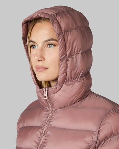 WOMEN'S LIGHTWEIGHT PACKABLE HOODED JACKET 78
