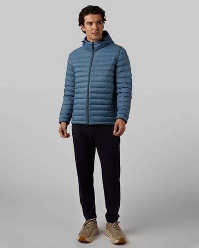 MEN'S LIGHTWEIGHT PACKABLE HOODED JACKET 18