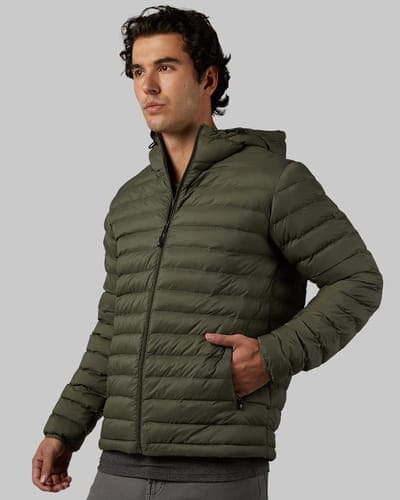 MEN'S LIGHTWEIGHT PACKABLE HOODED JACKET 19