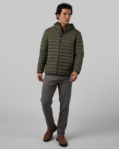 MEN'S LIGHTWEIGHT PACKABLE HOODED JACKET 24