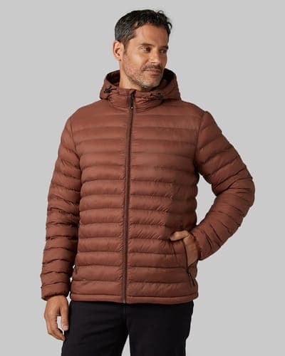 MEN'S LIGHTWEIGHT PACKABLE HOODED JACKET 37