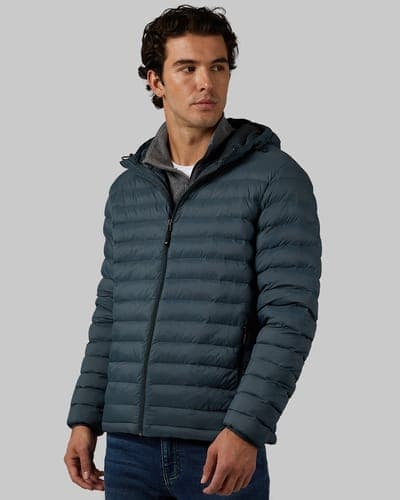 MEN'S LIGHTWEIGHT PACKABLE HOODED JACKET 43