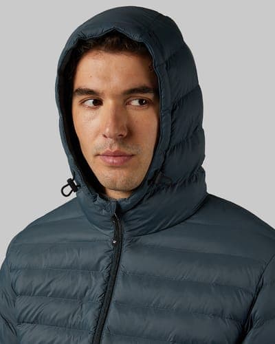 MEN'S LIGHTWEIGHT PACKABLE HOODED JACKET 46