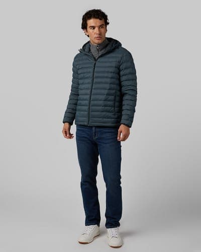 MEN'S LIGHTWEIGHT PACKABLE HOODED JACKET 48