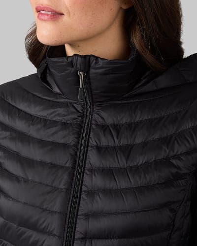 WOMEN'S ULTRA-LIGHT DOWN PACKABLE 3/4 JACKET 2