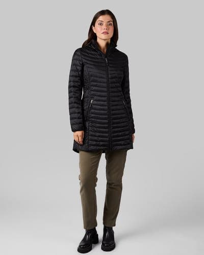 WOMEN'S ULTRA-LIGHT DOWN PACKABLE 3/4 JACKET 6