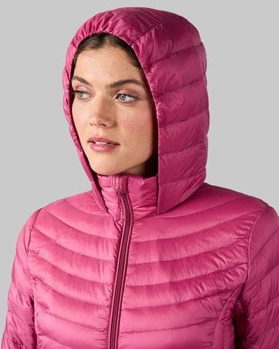 WOMEN'S ULTRA-LIGHT DOWN PACKABLE 3/4 JACKET 10