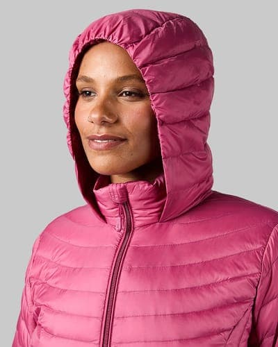 WOMEN'S ULTRA-LIGHT DOWN PACKABLE 3/4 JACKET 16