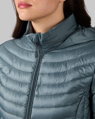 WOMEN'S ULTRA-LIGHT DOWN PACKABLE 3/4 JACKET 20