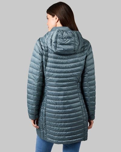WOMEN'S ULTRA-LIGHT DOWN PACKABLE 3/4 JACKET 23