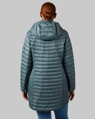 WOMEN'S ULTRA-LIGHT DOWN PACKABLE 3/4 JACKET 29