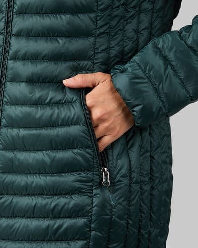 WOMEN'S ULTRA-LIGHT DOWN PACKABLE 3/4 JACKET 33
