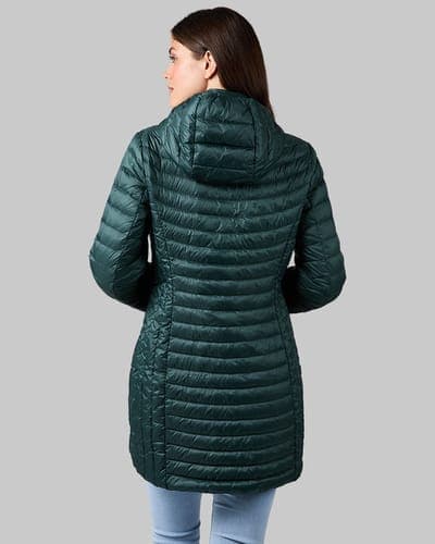 WOMEN'S ULTRA-LIGHT DOWN PACKABLE 3/4 JACKET 35
