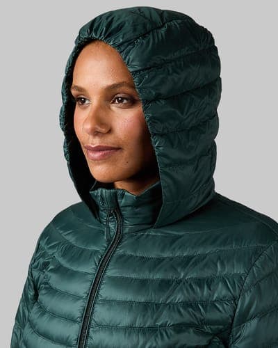 WOMEN'S ULTRA-LIGHT DOWN PACKABLE 3/4 JACKET 40