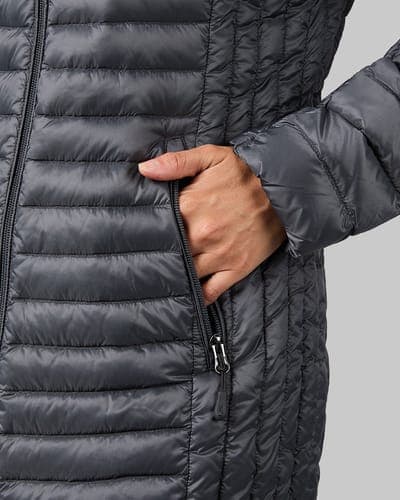WOMEN'S ULTRA-LIGHT DOWN PACKABLE 3/4 JACKET 45