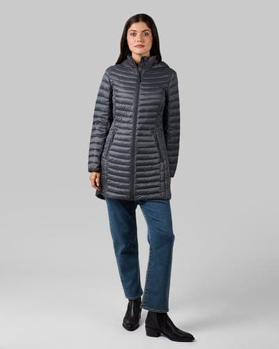 WOMEN'S ULTRA-LIGHT DOWN PACKABLE 3/4 JACKET 48