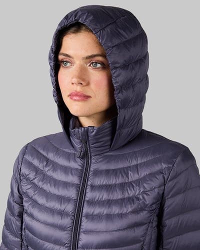 WOMEN'S ULTRA-LIGHT DOWN PACKABLE 3/4 JACKET 52